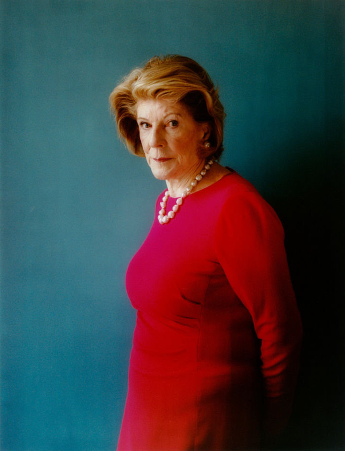 Agnes Gund, photographed for The FT by Joshua Aronson at her home in New York.