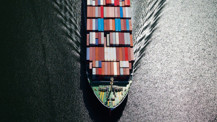 Container Ship Bow