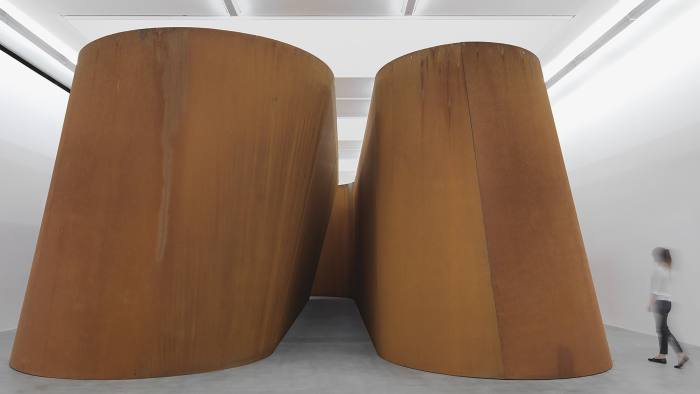 'NJ-2' (2016) by Richard Serra at Gagosian