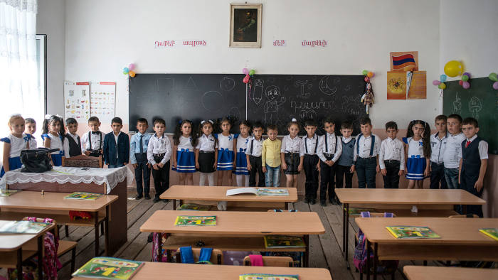 Out of balance: Gandzak village’s school where boys outnumber girls