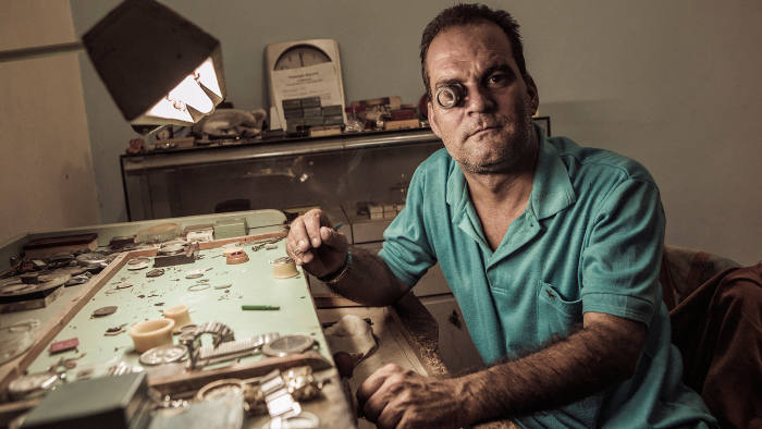 In the loupe: watch repairman Manuel Ojea