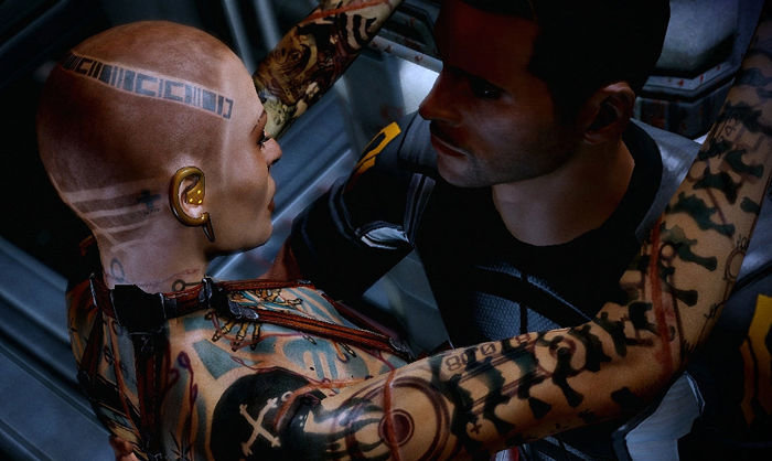 Romance in 'Mass Effect 2'