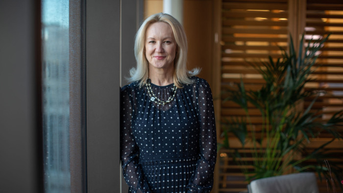 20/02/2020 Clare Woodman, Head of EMEA and CEO of Morgan Stanley & Co. International Photographed ij her office in Canary Wharf for Women in Business Special Report