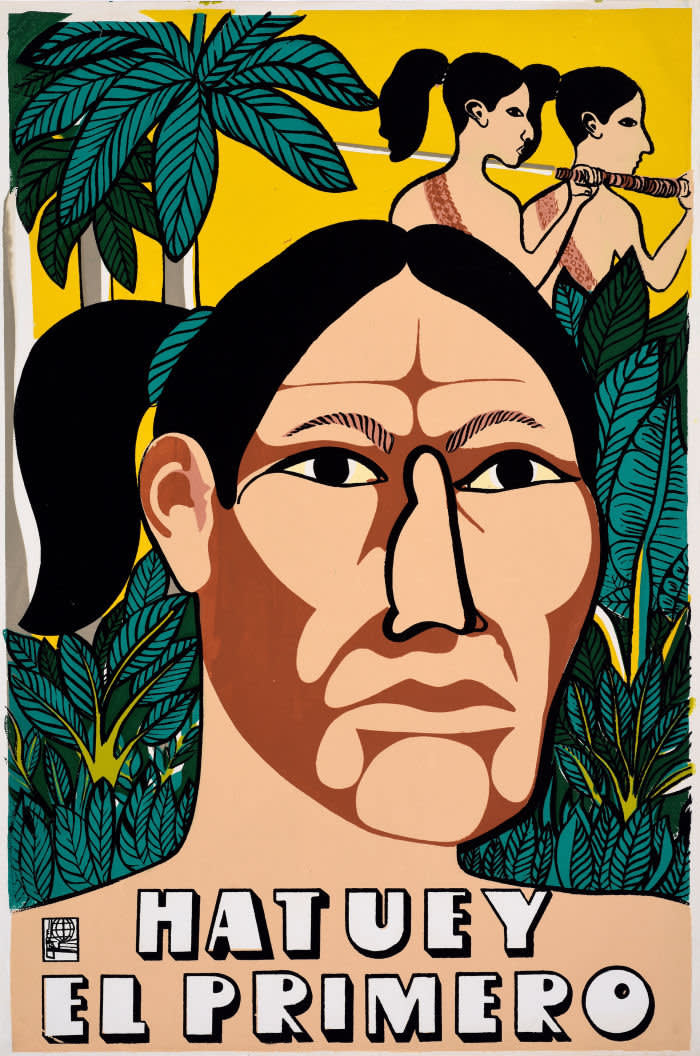 Hatuey El Primero, 1992 © Gladys Acosta Ávila, OSPAAAL, The Mike Stanfield Collection
