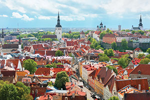 Tallin in Estonia, where Skype was founded