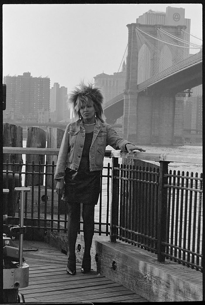 Ming Smith, Tina Turner, What's Love Got to Do With It?, 1984, archival pigment print, 91 × × 75 cm, Courtesy of Jenkins Johnson Gallery