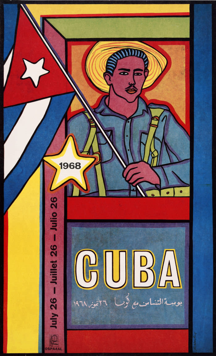 Cuba, 1968 © Raúl Martínez González, OSPAAAL, The Mike Stanfield Collection