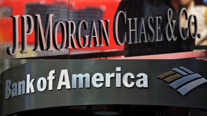 JPMorgan Chase and Bank of America logos