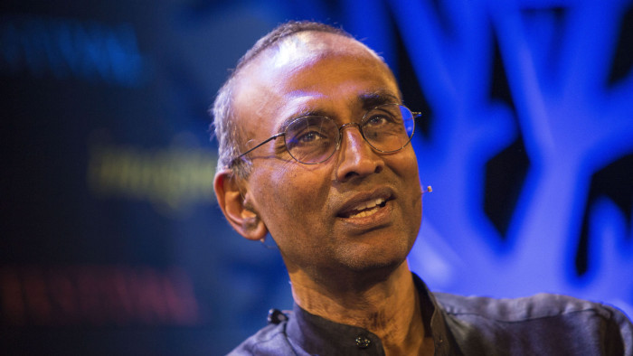 HAY-ON-WYE, WALES - MAY 28: Venki Ramakrishnan, the 2009 Nobel Prize in Chemistry winner, and president of the Royal Society at the Hay Festival, on May 28, 2016 in Hay-on-Wye, Wales. (Photo by David Levenson/Getty Images)