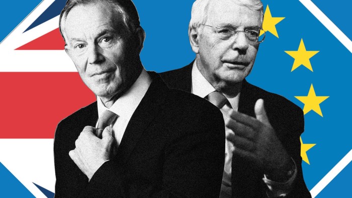 Former prime ministers Tony Blair and John Major have both criticised the current approach to Brexit
