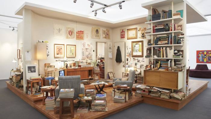 Helly Nahmad Gallery - a recreation of 1960s art collector's Paris flat at Frieze Masters