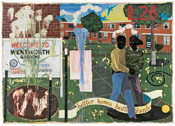 Kerry James Marshall's 'Better Homes, Better Gardens', 1994