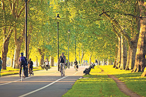 Hyde Park in central London