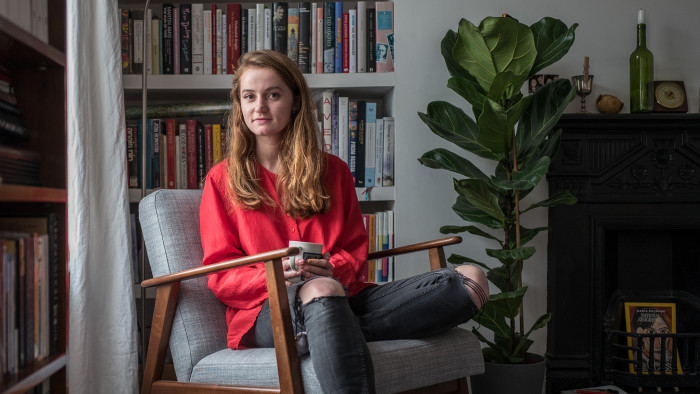 6/11/2018 Picture by Charlie Bibby/Financial Times Financial Times seasonal appeal. Habitat for Humanity Picture shows: Rebecca Watson at her home in Hackney.