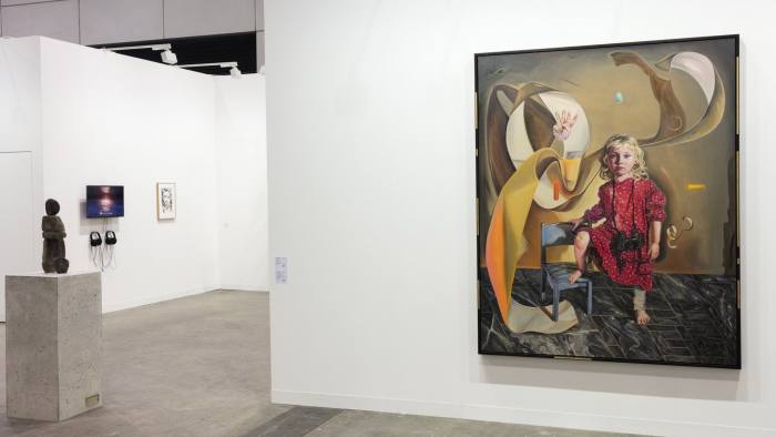 'Ein Innen!' by Kati Heck was sold for €52,000 at Sadie Coles HQ, Art Basel Hong Kong