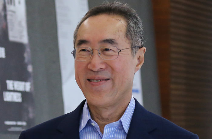 Former Chief Secretary Henry Tang Ying-yen attends 65th Board Meeting of West Kowloon Cultural at Cyberport in Pok Fu Lam. Tang is recently appointed as chairman of the West Kowloon Cultural District Authority. 24OCT17 SCMP / Dickson Lee&#10; (Photo by Dickson Lee/South China Morning Post via Getty Images)