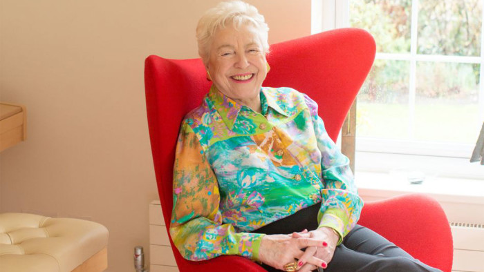 Dame Stephanie Shirley at her home in Henley-on-Thames