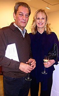 Siri Hustvedt with husband Paul Auster in 2010