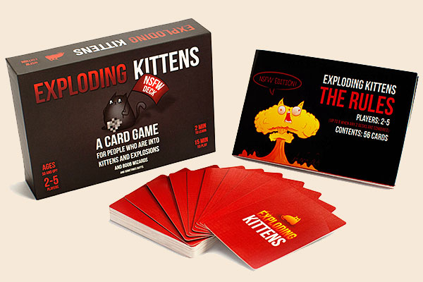 card game Exploding Kittens
