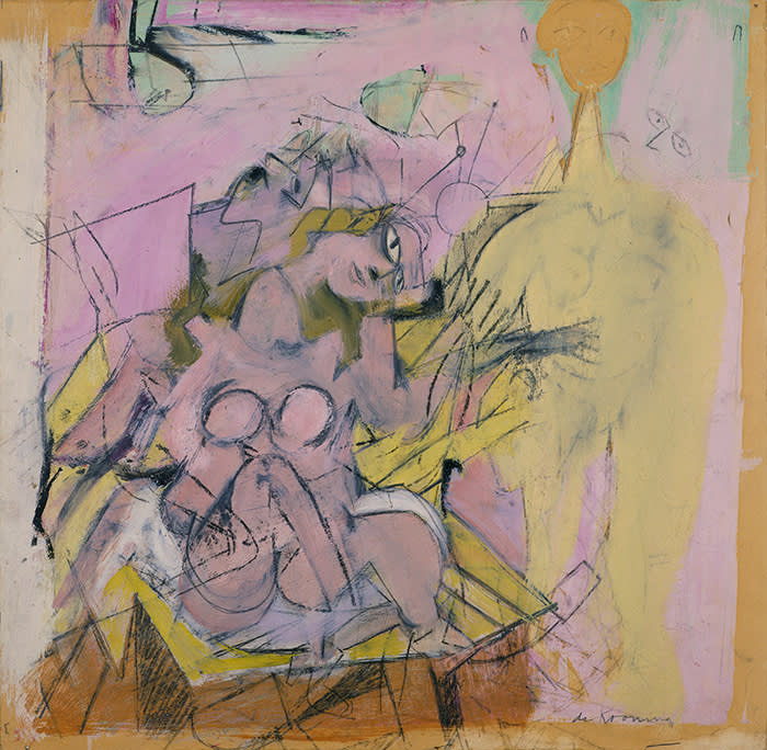 Willem De Kooning’s ‘Pink Lady’ (1948)
