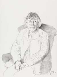 'Margaret Hockney, 14 February' (2013) by David Hockney