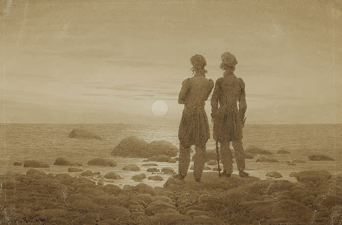 Friedrich’s ‘Two Men on the Sea Coast’ (1830-35)