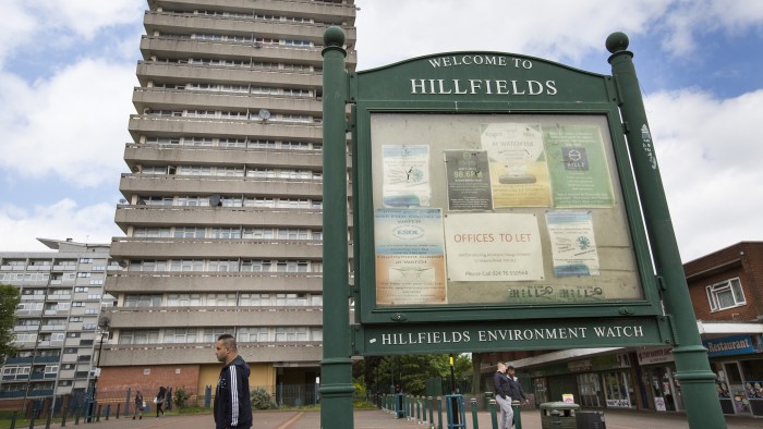 Coventry election story. The Hillfields area of Coventry. Words: Josh Chaffin.