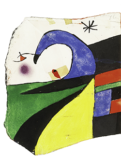 Joan Miró’s sketch for ‘Gaudi IX’ (1975)