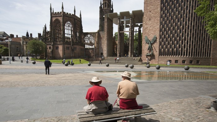 Coventry election story. Coventry Cathedral. Words: Josh Chaffin.