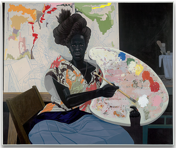 Kerry James Marshall's 'Untitled' — from the Painters series, 2009