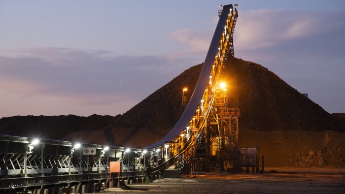 Gamsberg conveyor - Gamsberg mine is part of the Black Mountain Mining (BMM) operations and is located about 30km from BMM's base at Aggeneys in South Africa's Northern Cape. CREDIT -Vedanta Zinc International