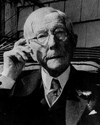 Oil Magnate John D. Rockefeller, shown in this 1930 photo, was ranked as the richest American of all time by American Heritage magazine. The magazine, which adjusted for inflation in its ranking of the 40 wealthiest Americans in history, calculated Rockefeller's worth at $190 billion. (AP Photo)