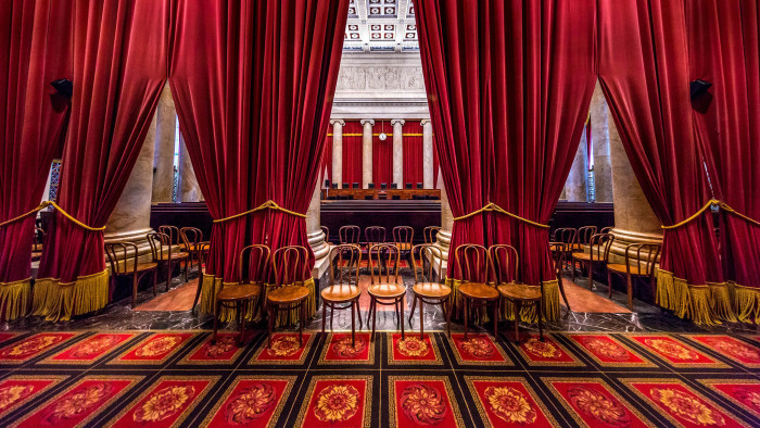 United States Supreme Court Chamber - Washington DC