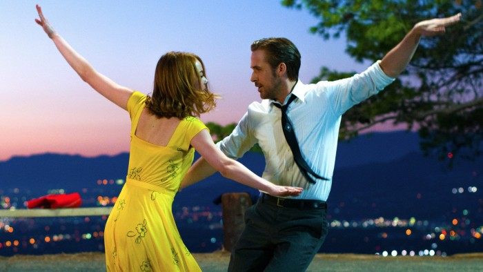 Emma Stone and Ryan Gosling in La La Land 