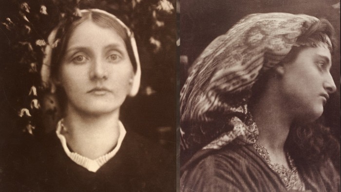 Left: 'Mrs Herbert Duckworth' (1872) ; right: 'Rebecca' (1866)