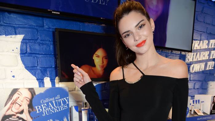 Social media and reality TV star Kendall Jenner launches Estée Edit at Selfridges in London: the company is targeting millennials with the brand