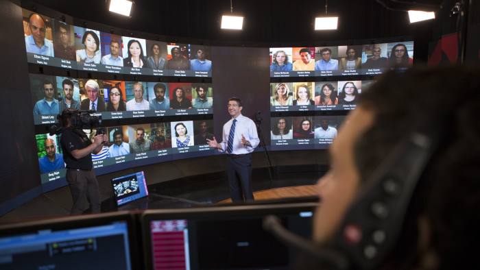 Harvard Business School's HBX Live virtual classroom