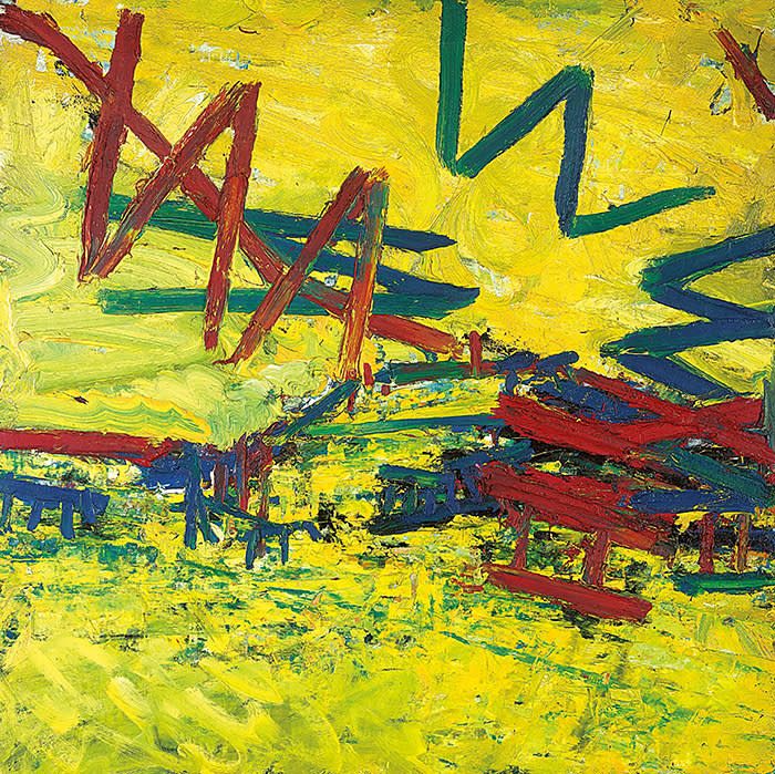 Frank Auerbach’s ‘Primrose Hill, Summer’ (1968)