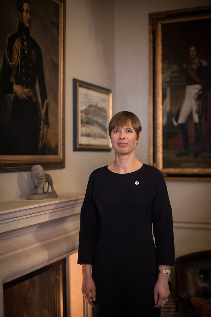 Kersti Kaljulaid, president of Estonia