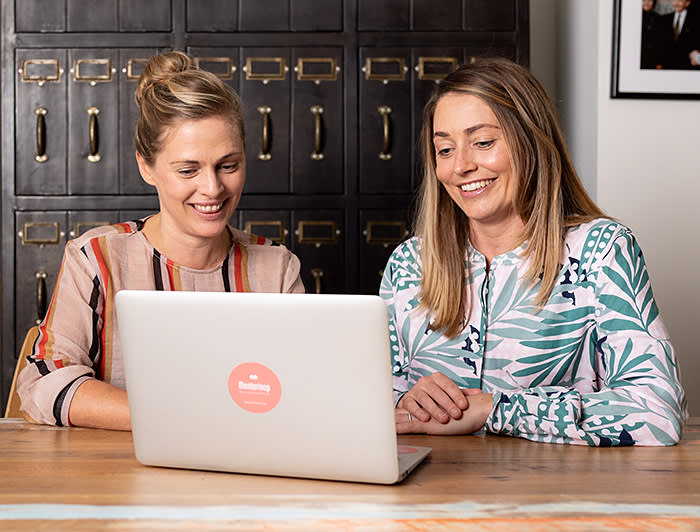 Lucy Lloyd, and with her co-founder Heidi Holmes, of software company Mentorloop