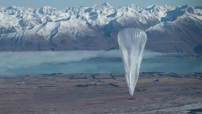 Google’s latest project is to use balloons to form one large global communications network