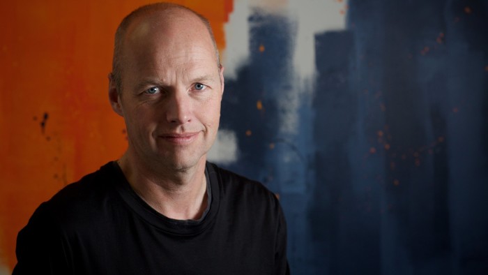 Sebastian Thrun, CEO Udacity, talks about the growth of the online education company at the Udacity office in Mountain View, California, Friday, Feb. 5 2016. Thor Swift for the Financial Times