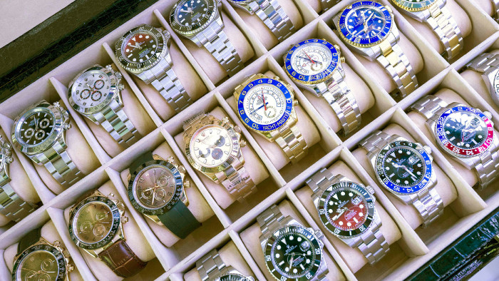 Counterfeit watches in Ho Chi Minh City, Vietnam