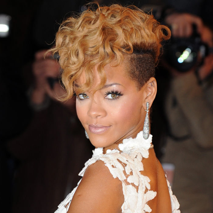 Rihanna arrives for the NRJ Music Awards 2010 at the Grand Auditorium Lumiere, Palais des Festivals, Cannes. Event Date: 23-01-2010