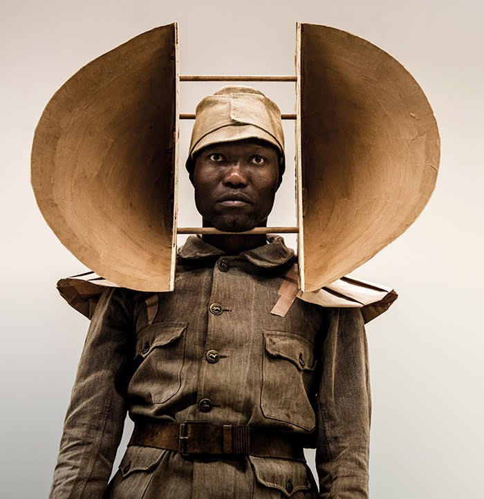 The Head & the Load by William Kentridge is at Tate Modern from 11 - 15 July as part of 14-18 NOW: WW1 Centenary Commissions. Photography credit: William Kentridge, The Head & the Load 2018. Photo © Stella Olivier