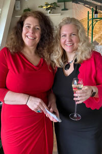 Ruth and Gillian Hobbs. The pair recently founded Urban Sister, a property developer specialising in converting unused and unloved city-centre buildings into luxury living accommodation for students.