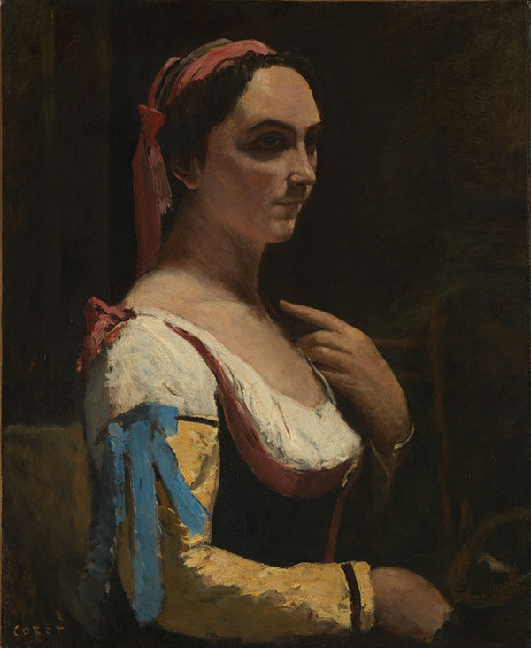 Corot’s ‘Italian Woman’ (c1870)