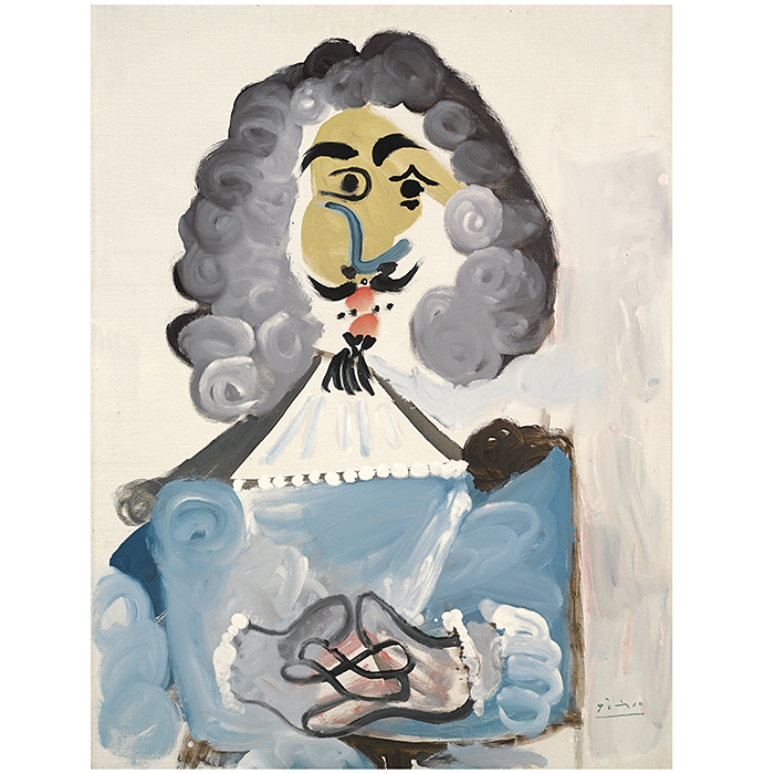 Picasso’s ‘Mousquetaire’ (1967) at Van de Weghe Fine Arts