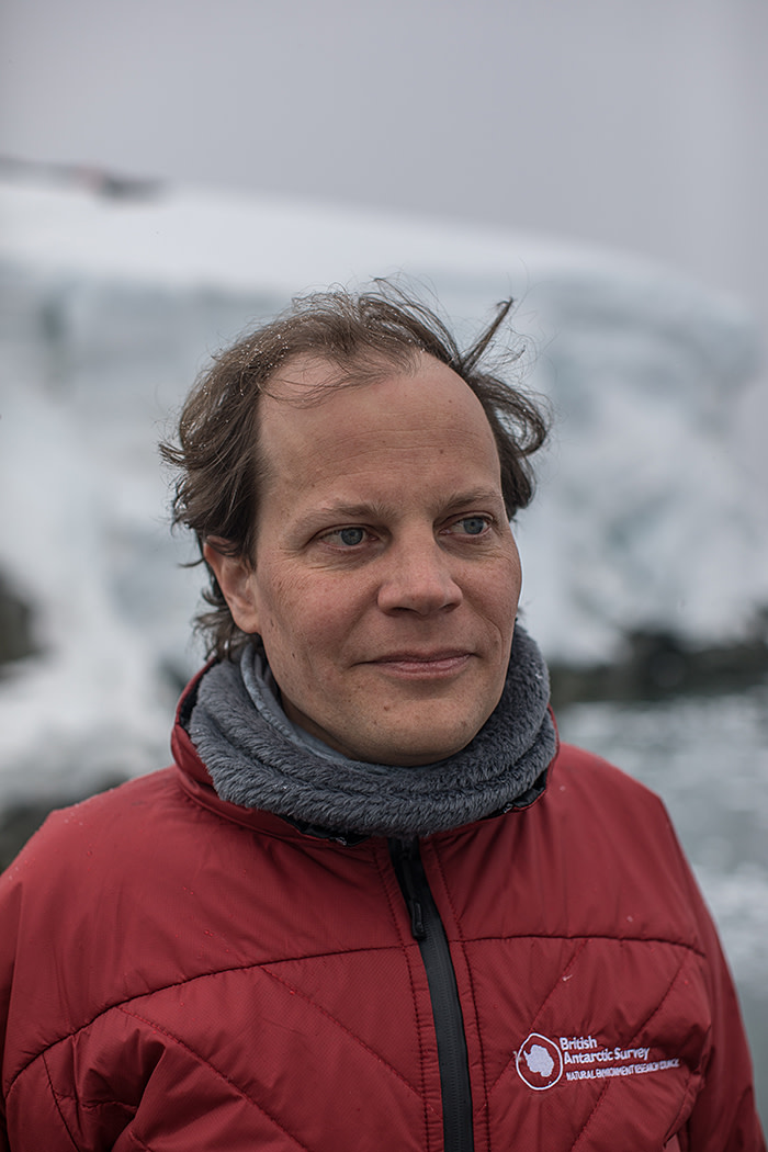 Frithjof Kuepper, a professor of marine biodiversity at Aberdeen University