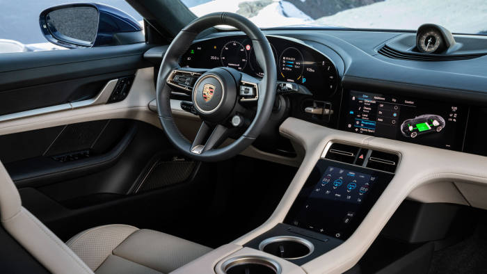 Porsche says the Taycan can accelerate to 200kph frequently without losing significant charge